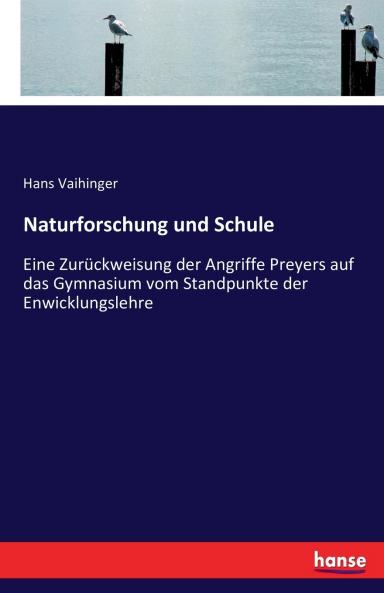 Naturforschung und Schule