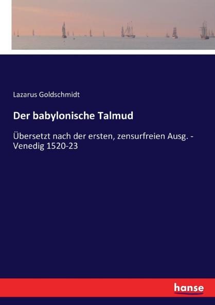 Der babylonische Talmud