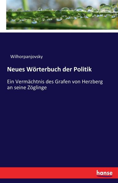 Neues Wörterbuch der Politik