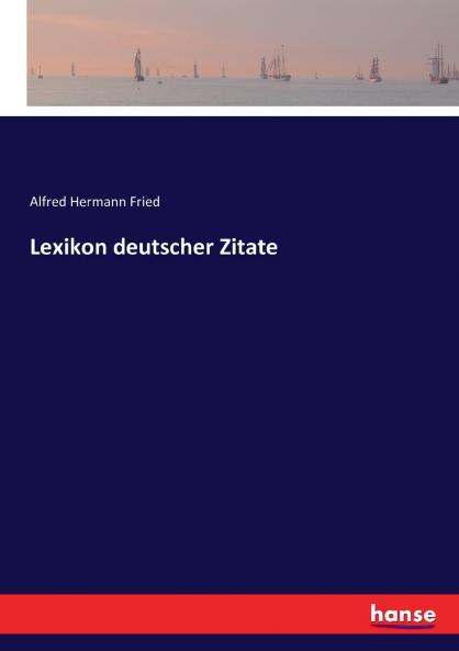 Lexikon deutscher Zitate
