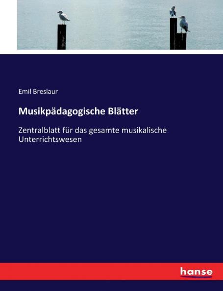 Musikpädagogische Blätter