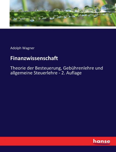 Finanzwissenschaft