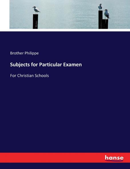 Subjects for Particular Examen