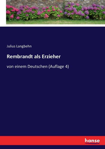 Rembrandt als Erzieher