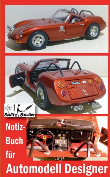 Notizbuch f��r Automodell-Designer