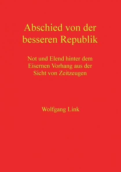 Abschied von der besseren Republik