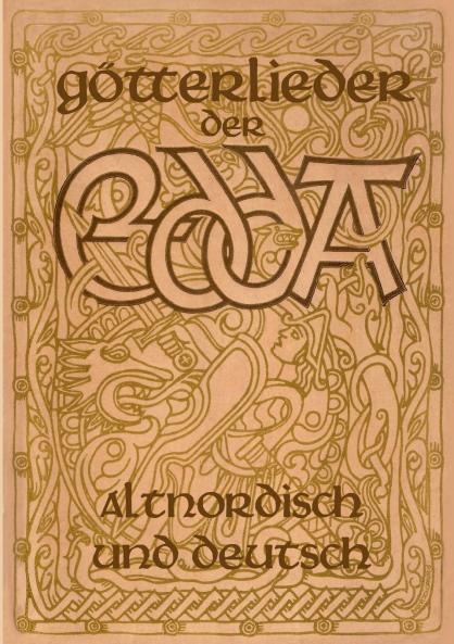 G��tterlieder der Edda - Altnordisch und deutsch