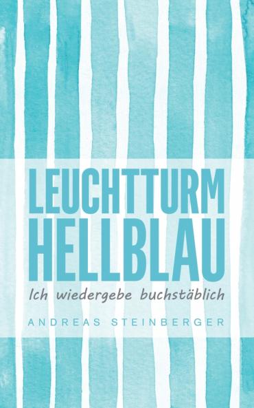 Leuchtturm Hellblau