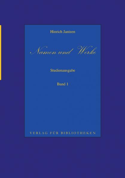 Namen und Werke 1