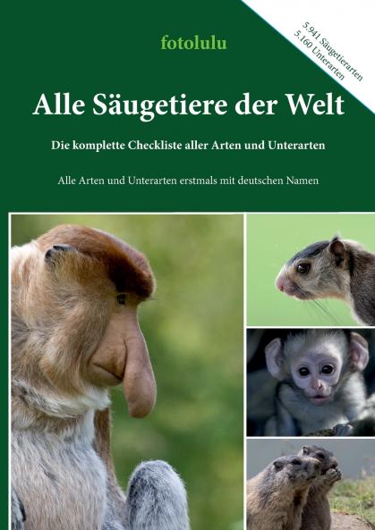 Alle S��ugetiere der Welt