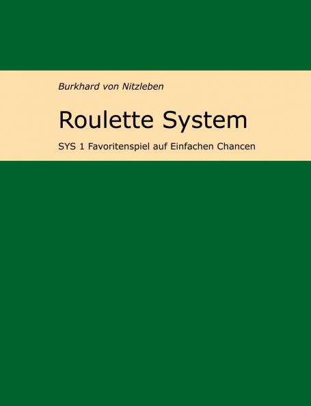 Roulette System 1
