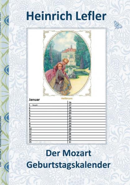 Der Mozart Geburtstagskalender (Wolfgang Amadeus Mozart)