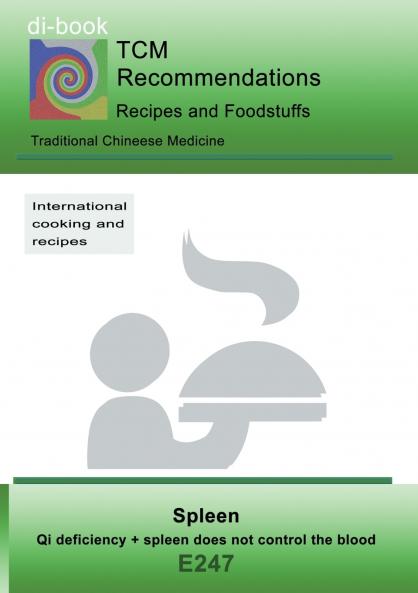 TCM - Spleen - Qi deficiency + spleen does not control the blood