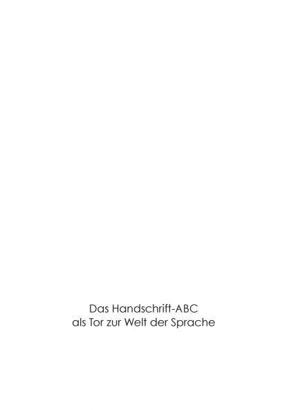 Das Handschrift-Abc