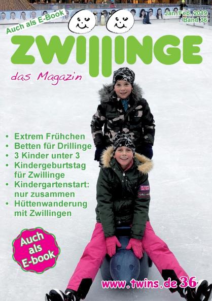 Zwillinge - das Magazin Januar/Februar 2019