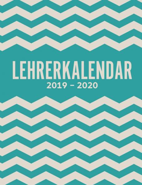 Lehrerkalender 2019-2020 und Lehrerplaner 2019-2020 Schulplaner für die Unterrichtsvorbereitung für das neue Schuljahr - Kalender Planer Timer und Organizer - Ein Planer ideal als Lehrer-Geschenk