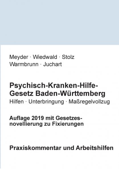 Psychisch-Kranken-Hilfe-Gesetz Baden-W��rttemberg