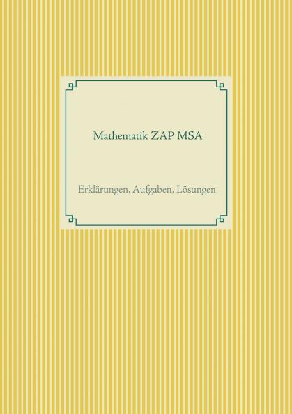 Mathematik ZAP MSA