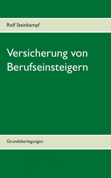 Versicherung von Berufseinsteigern