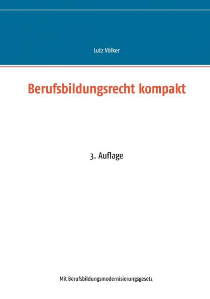 Berufsbildungsrecht kompakt