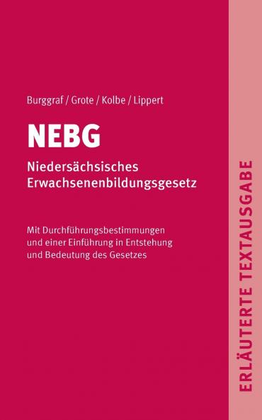 NEBG - Niedersächsisches Erwachsenenbildungsgesetz