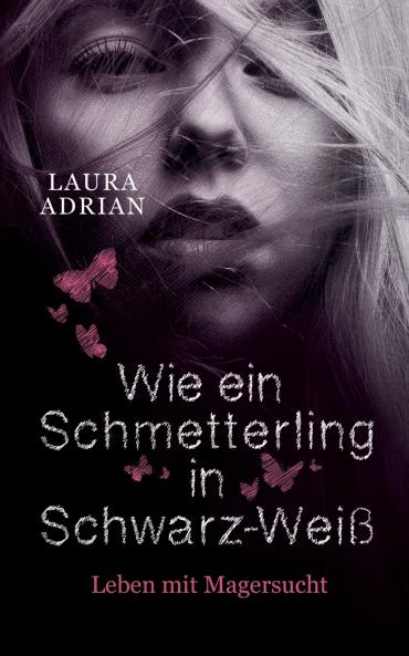 Wie ein Schmetterling in Schwarz-Wei��