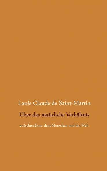 Über das natürliche Verhältnis