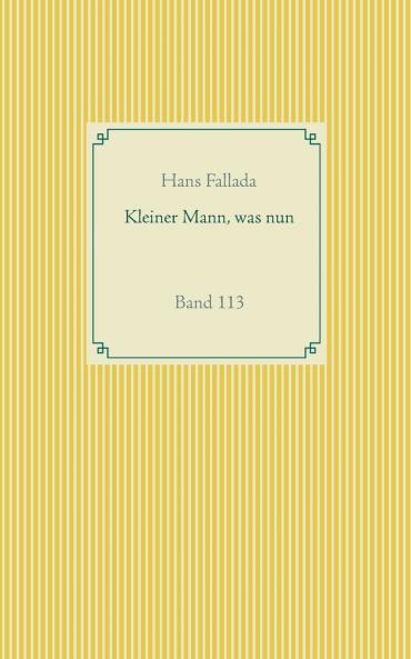 Kleiner Mann was nun