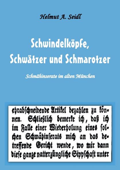 Schwindelköpfe  Schwätzer und Schmarotzer