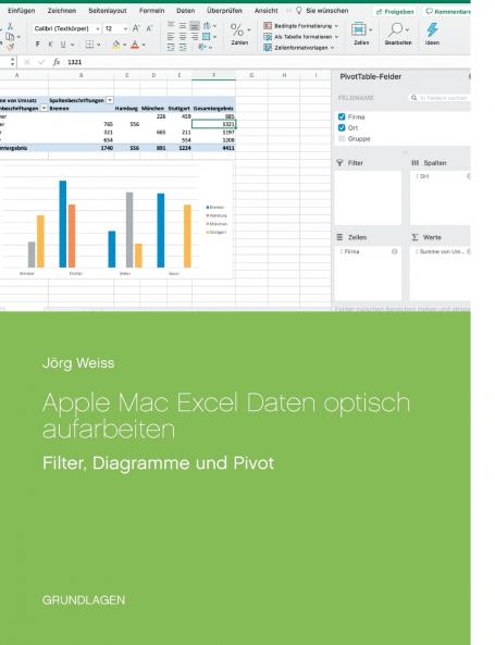 Apple Mac Excel Daten optisch aufarbeiten