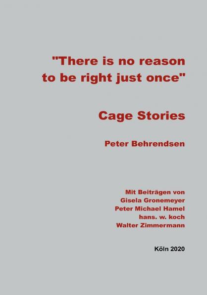 Cage Stories