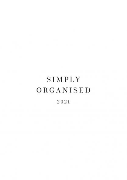 Simply Organised 2021
