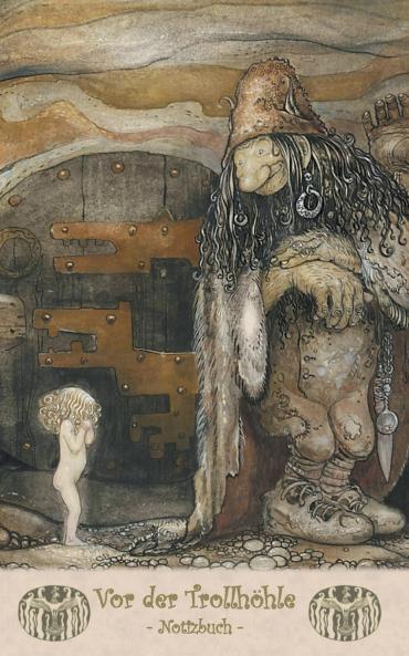 Vor der Trollhöhle  - Notizbuch (Trolle und Goblins)