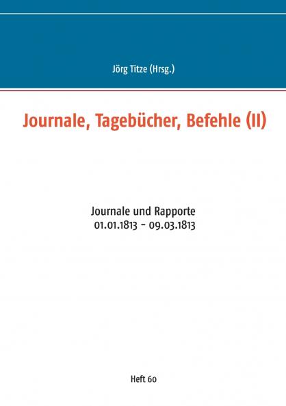 Journale Tageb��cher Befehle (II)