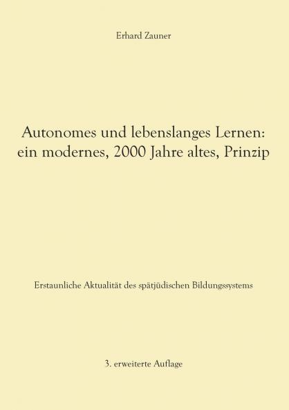 Autonomes und lebenslanges Lernen