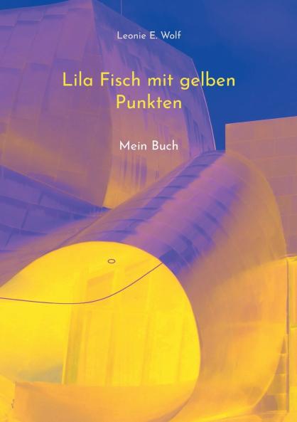 Lila Fisch mit gelben Punkten