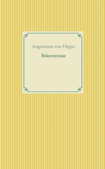 Bekenntnisse