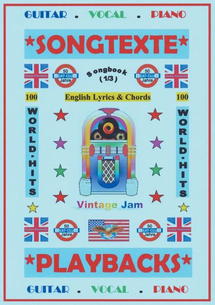 100 Englische Welthits (1/3) + 100 Gitarren-Playbacks (MP3)