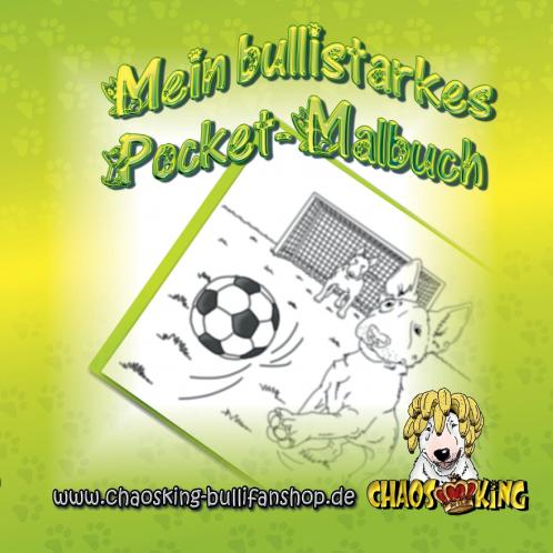 Mein bullistarkes Pocket-Malbuch