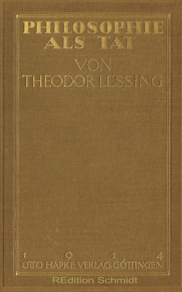 Philosophie als Tat