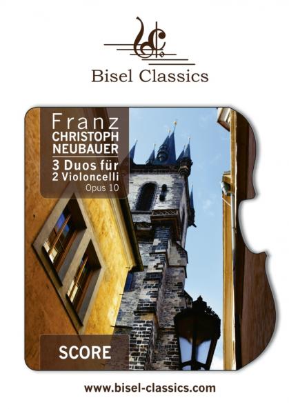 3 Duos für 2 Violoncelli Opus 10
