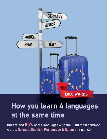 How you learn 4 languages at the same time