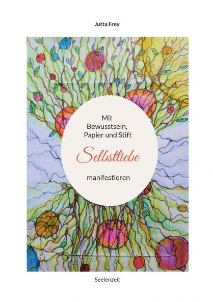Mit Bewusstsein Papier und Stift Selbstliebe manifestieren