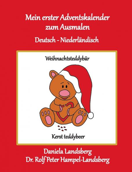 Mein erster Adventskalender zum Ausmalen