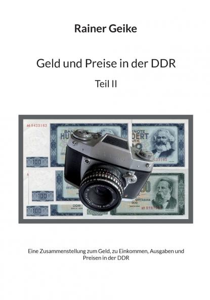 Geld und Preise in der DDR Teil II