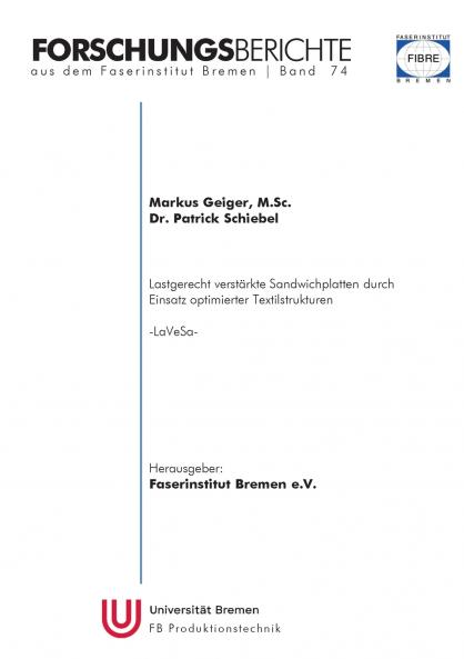 Forschungsberichte aus dem Faserinstitut Bremen | Band 74