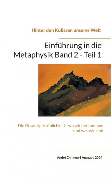 Einführung in die Metaphysik Band 2 - Teil 1