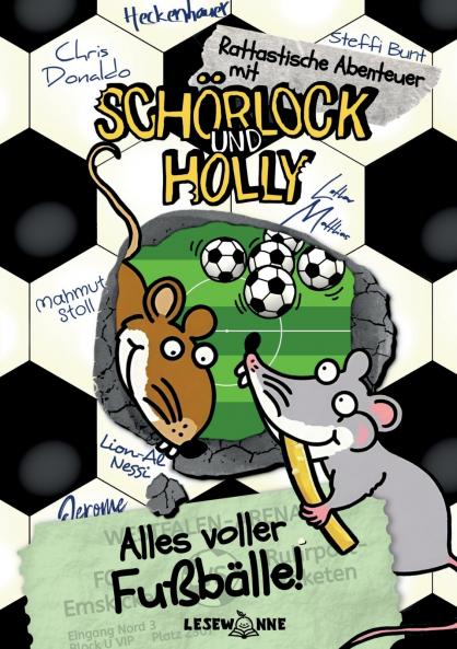 Alles voller Fußbälle!