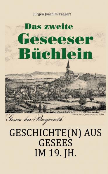 Das zweite Geseeser Büchlein