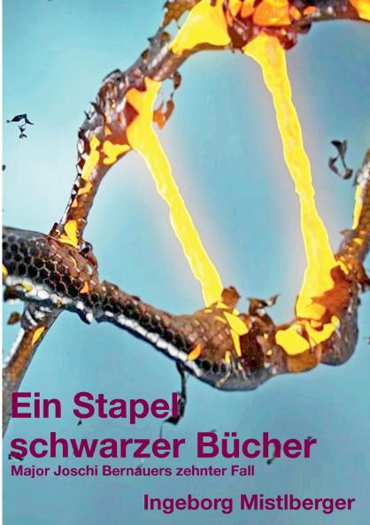 Ein Stapel schwarzer Bücher